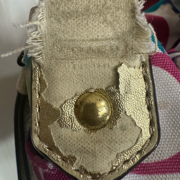 COACH POPPY vintage multicolor bag - Picture 9 of 9